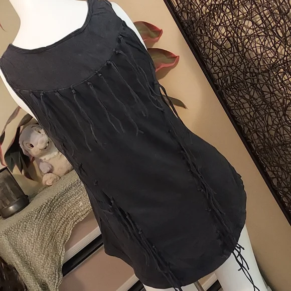 Harley Davidson fringe top - Picture 4 of 8